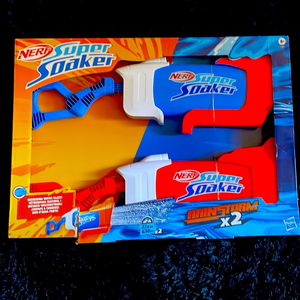 NEW NERF SUPER SOAKER RAINSTORM X2